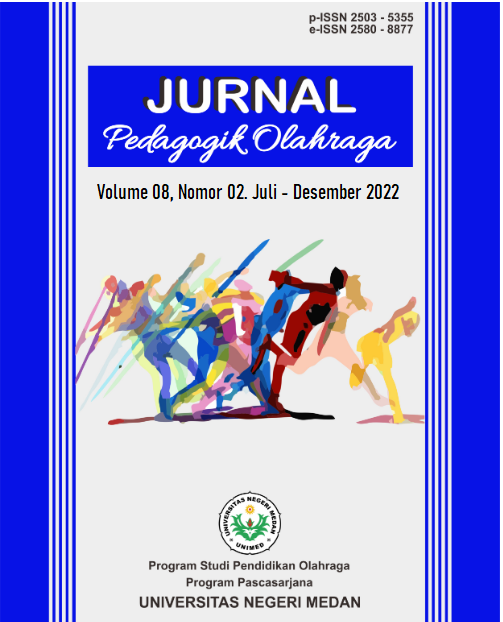 					View Vol. 11 No. 2 (2025): Jurnal Pedagogik Olahraga
				