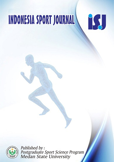 					View Vol. 8 No. 2 (2025): Indonesia Sport Journal (Juli-Desember)
				