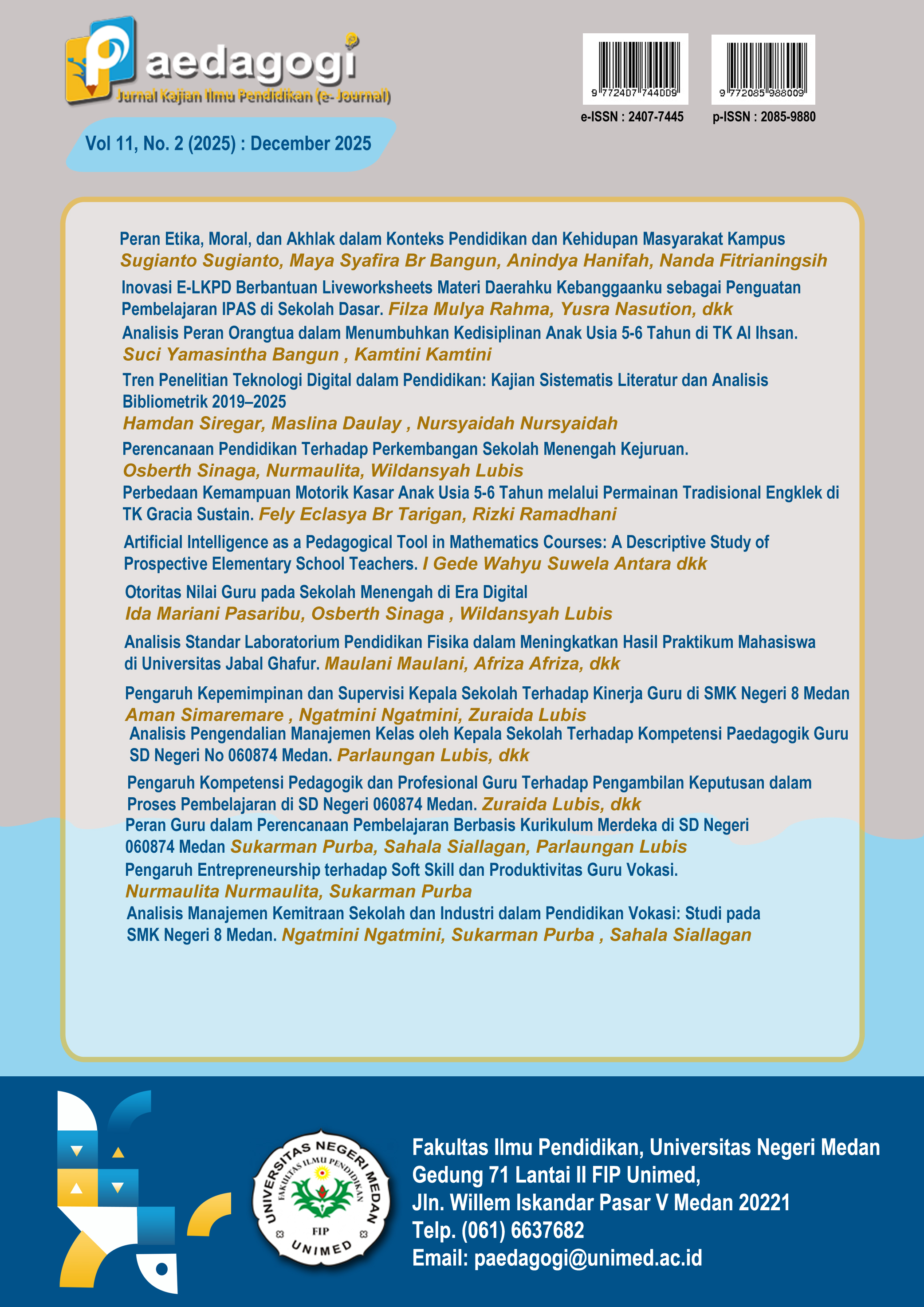 					View Vol. 11 No. 2 (2025): DECEMBER 2025
				