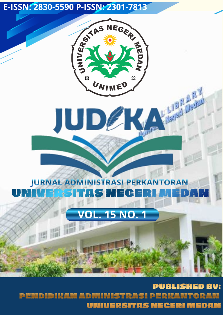					View Vol. 15 No. 1 (2026): Jurnal Administrasi Perkantoran
				