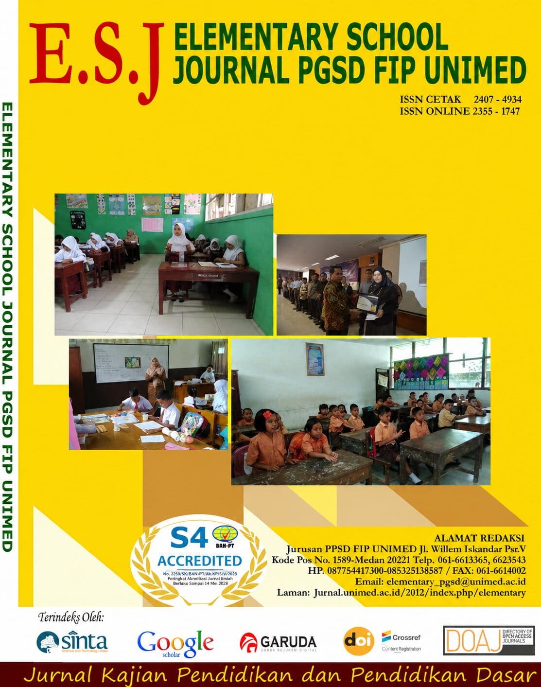 					View Vol. 16 No. 1 (2026): ELEMENTARY SCHOOL JOURNAL PGSD FIP UNIMED
				